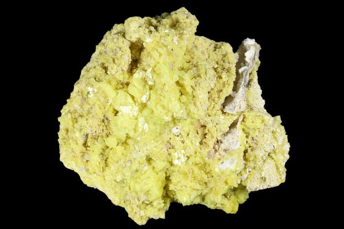 Sulfur Crystals on Matrix - Steamboat Springs, Nevada #174223
